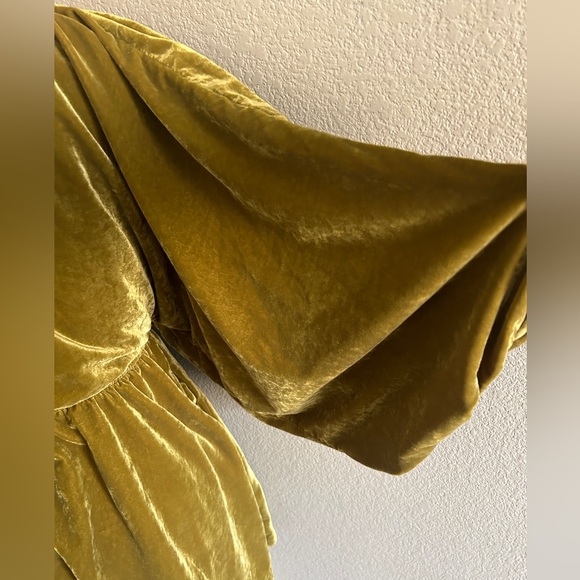 Free people Portia velvet mini dress size SP - Picture 3 of 7